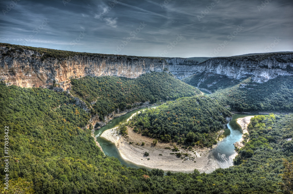Obraz premium Gorge de l`Ardeche