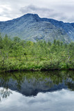 Lake in the mountains, beautiful scenery