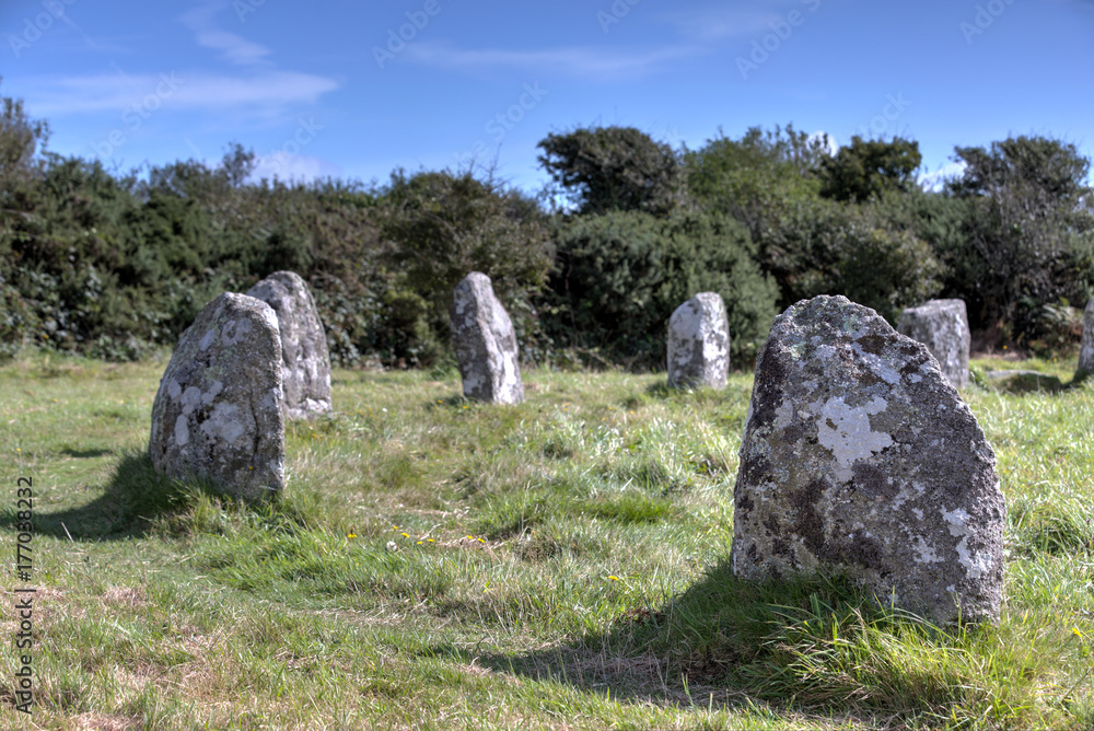 Boscawen-Un Stone Circle, Cornwall
