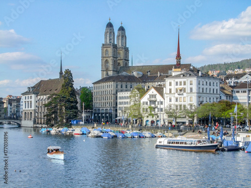 Zurich in Switzerland © PRILL Mediendesign