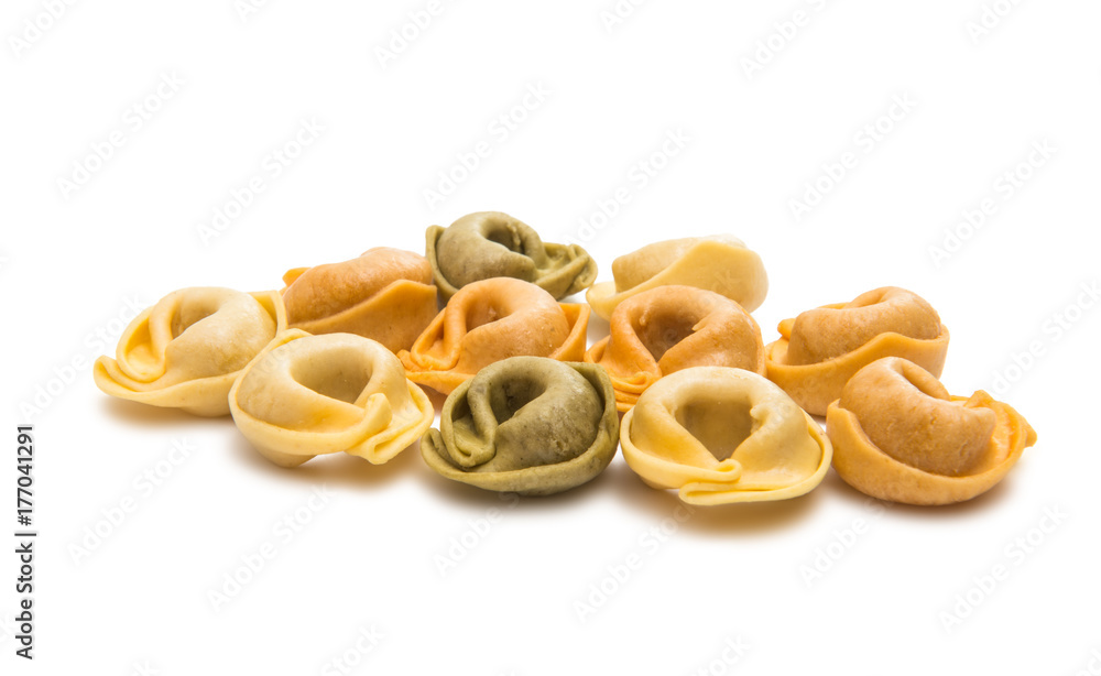 Tortellini isolated Tortellini isolated