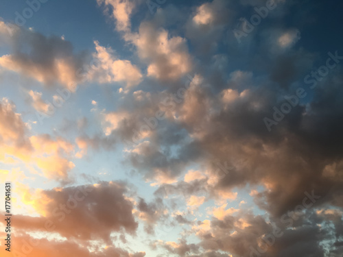 Clouds at sunset © AARTI