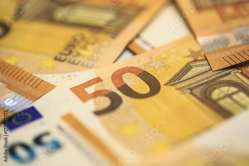 50 Euros banknotes