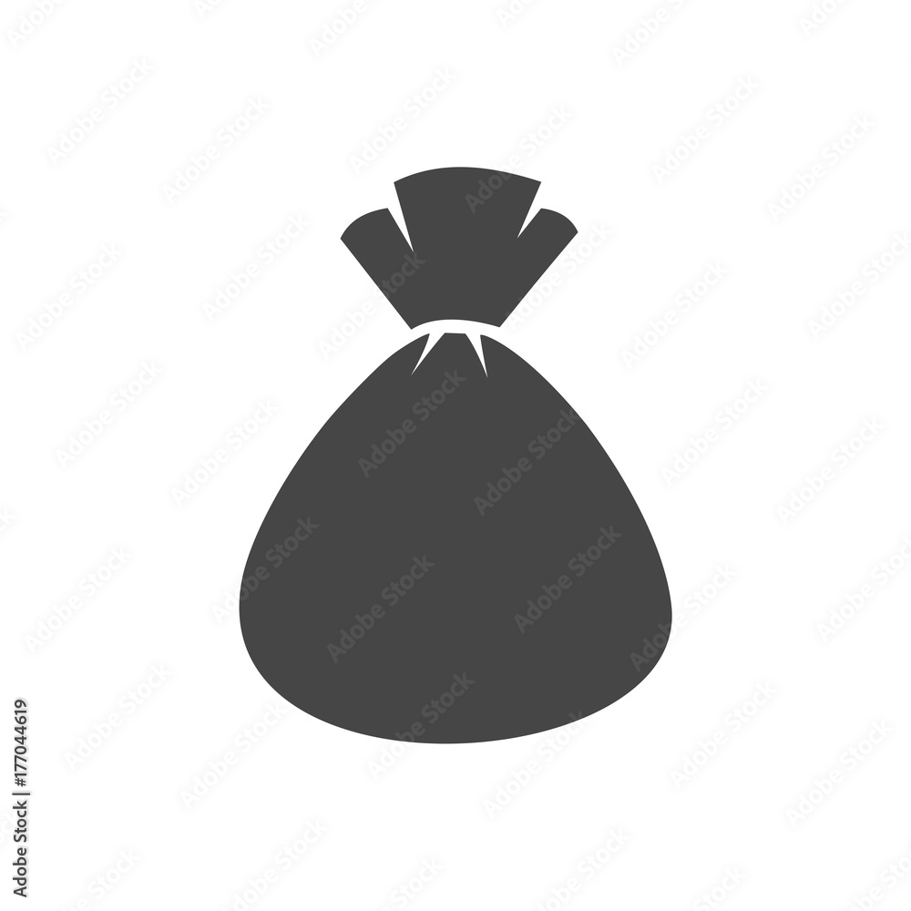 Money bag sign icon. Dollar USD currency symbol Money bag sign icon. Dollar USD currency symbol