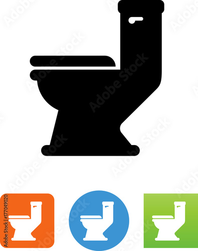 Toilet Icon - Illustration