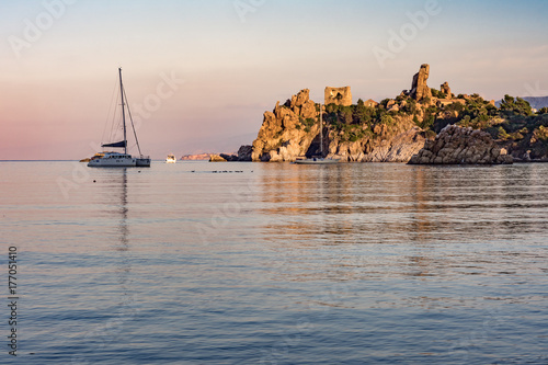 La torre Caldura a Cefalù, Sicilia