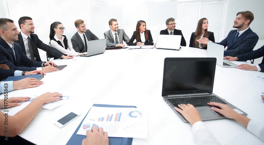 meeting of shareholders of the company at the round - table. meeting of shareholders of the company at the round - table.