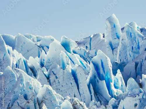 Sharp formations of ice photo
