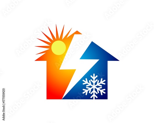home heating and cooling electricity