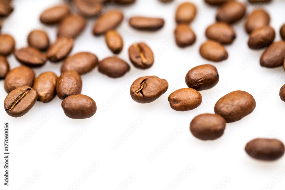 Fototapeta premium Coffee beans texture