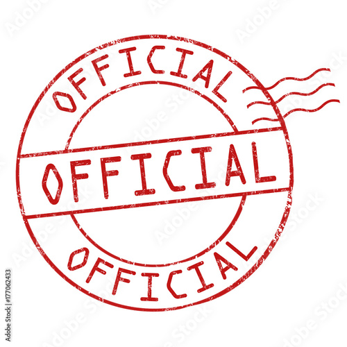 Official sign or stamp