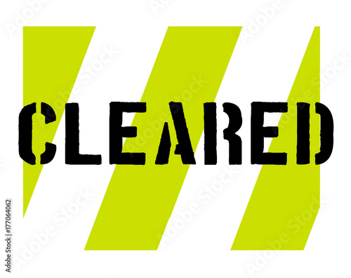 Cleared sticker. Authentic design graphic stamp. Original series