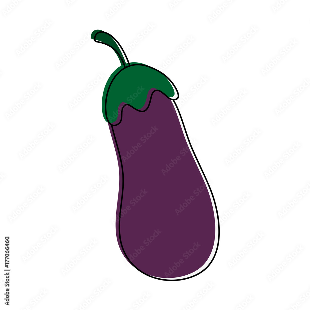 eggplant aubergine vegetable icon image vector illustration design eggplant aubergine vegetable icon image vector illustration design