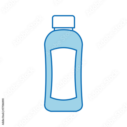 shampoo plastic bottle lotion or shower gel template design