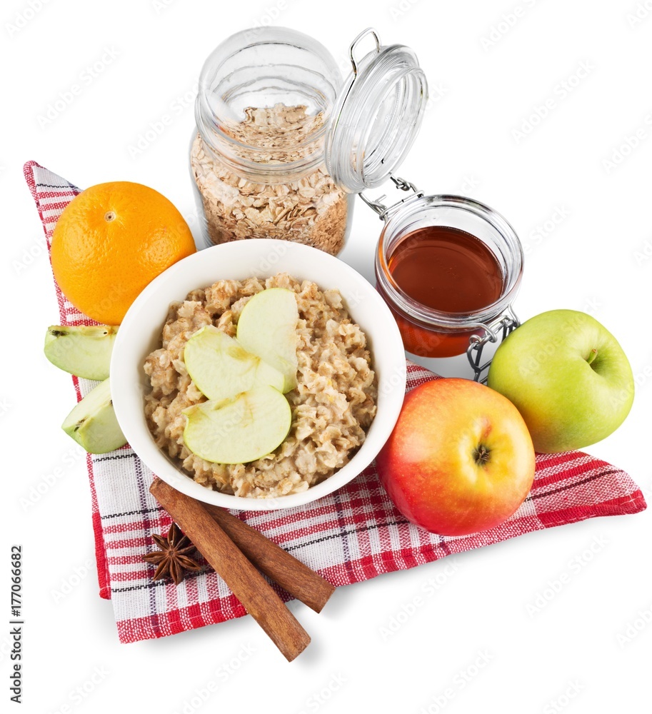 Oatmeal. Oatmeal.