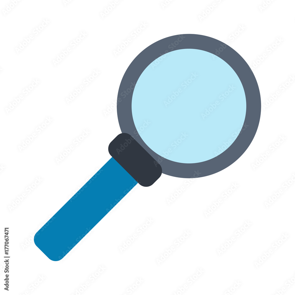 magnifying glass icon image vector illustration design 