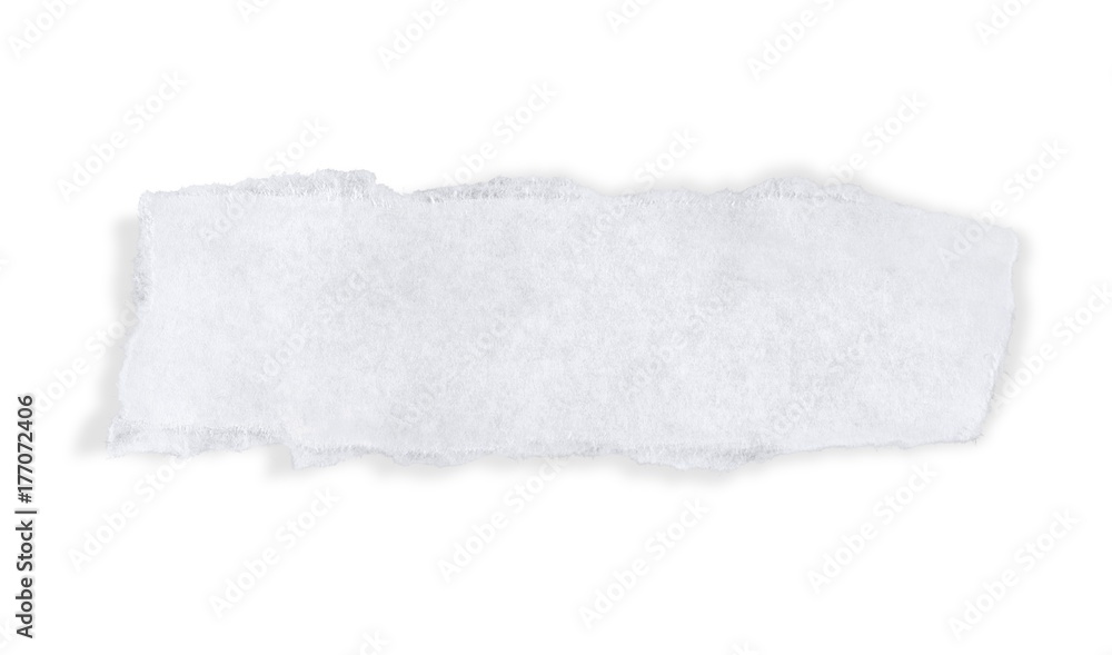 Cut or torn paper. Cut or torn paper.