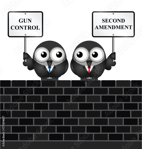 Gun control verses the USA second amendment and the right to keep and bear arms