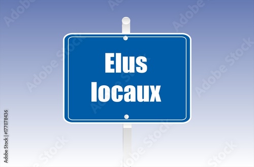 panneau élus locaux
