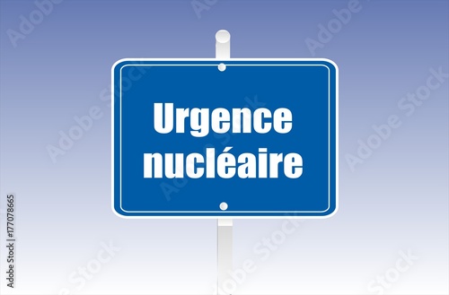 panneau urgence nucléaire