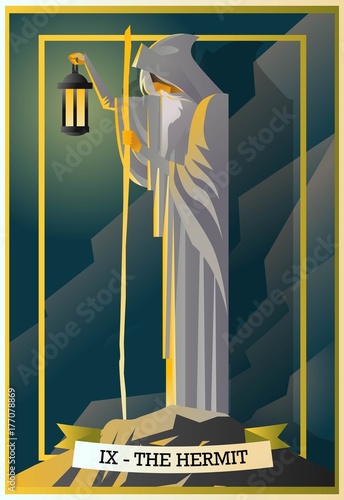 hermit tarot card