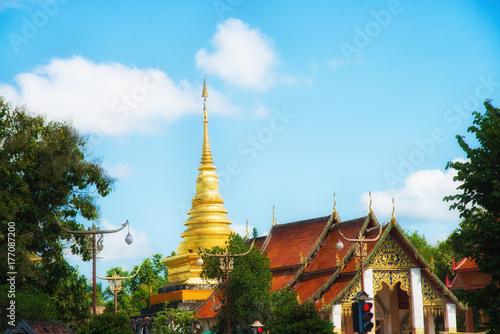 Temple in Nan Thailand.