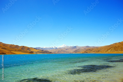 mountains in tibet china landscape