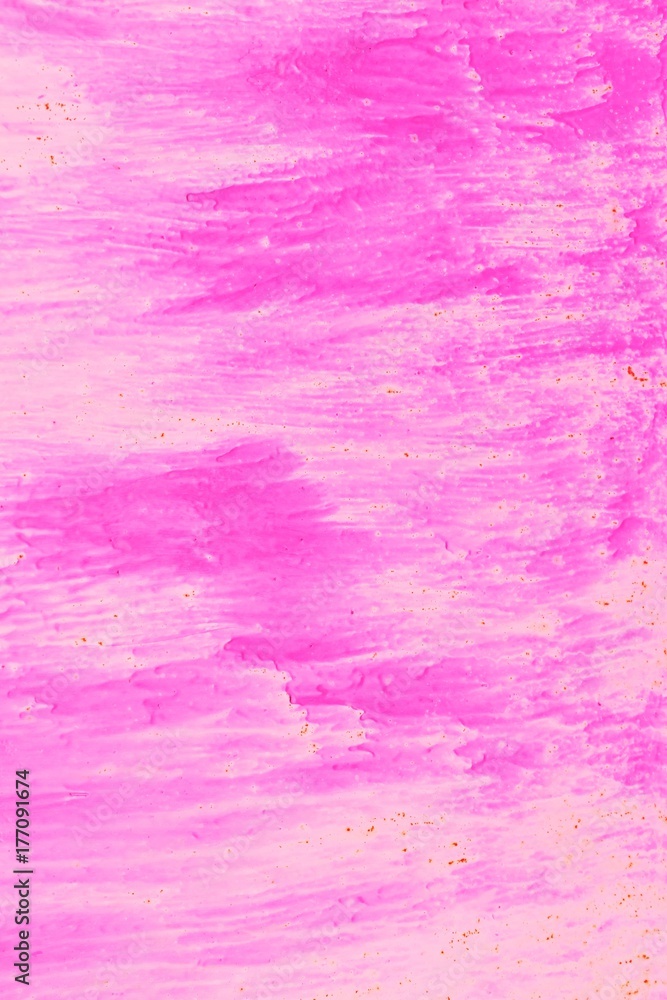 background., Pink uneven texture, paint,