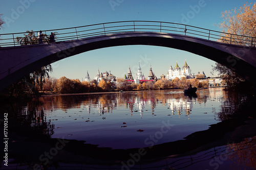 izmailovo kremlin river russia architecture © kichigin19