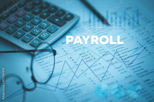 Obraz na płótnie PAYROLL CONCEPT