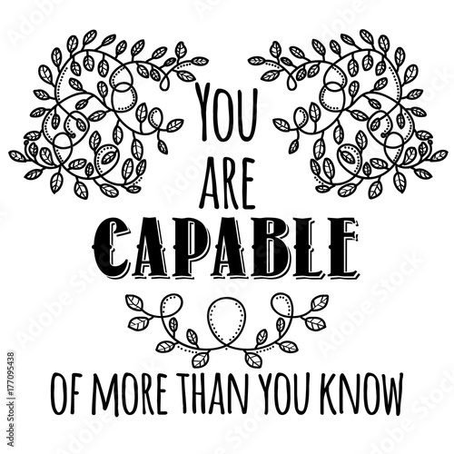 Inspiring Creative Motivation Quote. Vector Typography Banner Design Concept