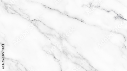 White marble texture with natural pattern for background © ParinPIX