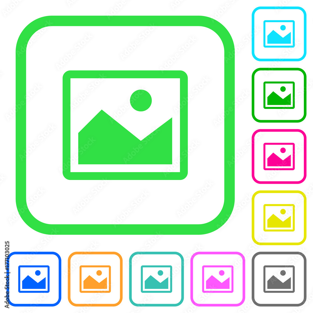 Single picture vivid colored flat icons icons Single picture vivid colored flat icons icons