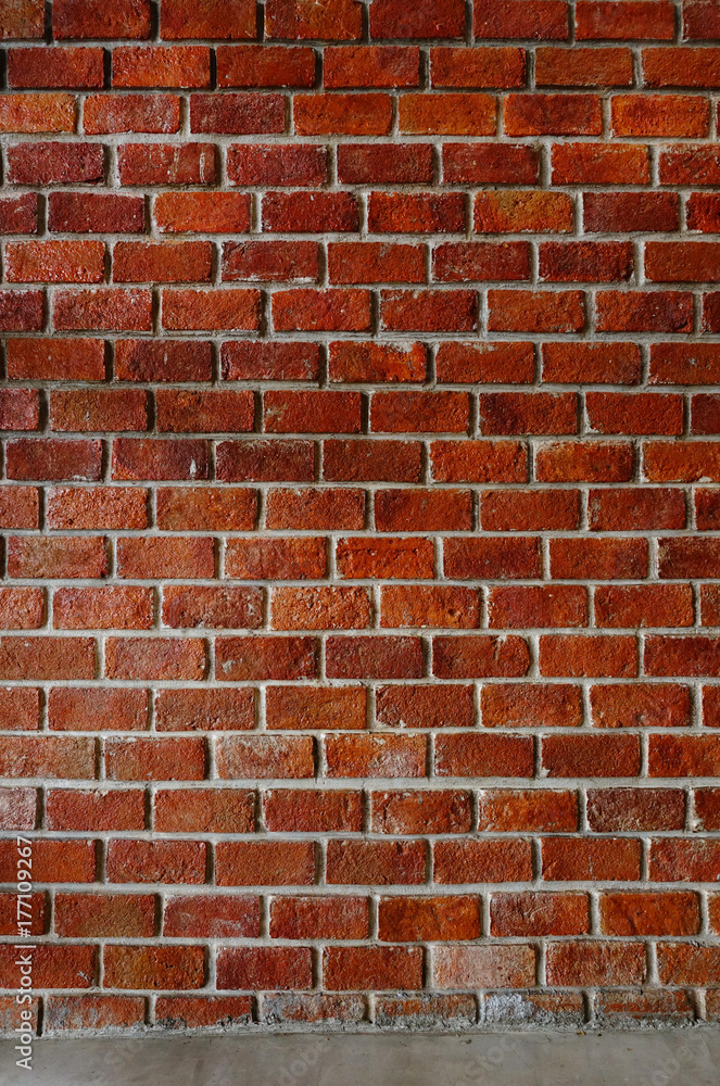 Texture of the brick walls. Texture of the brick walls.