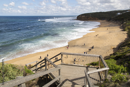 Photography Bells Beach is world famous as a surfing location and is the site for the longes