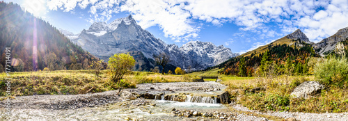 karwendel mountains photo