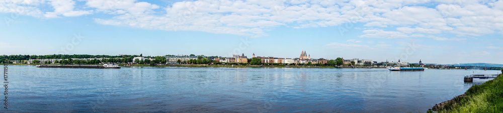 Mainz Stadtanischt Stadtpanorama panorama skyline mit Dom