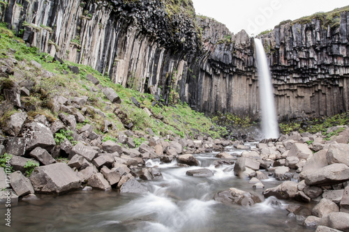 Svartifoss im Skaftafell Nationalpark  photo