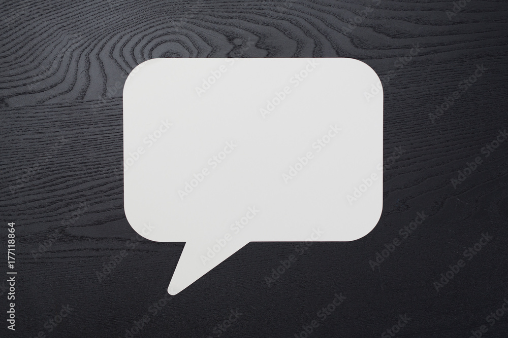 Fototapeta premium bubble speak