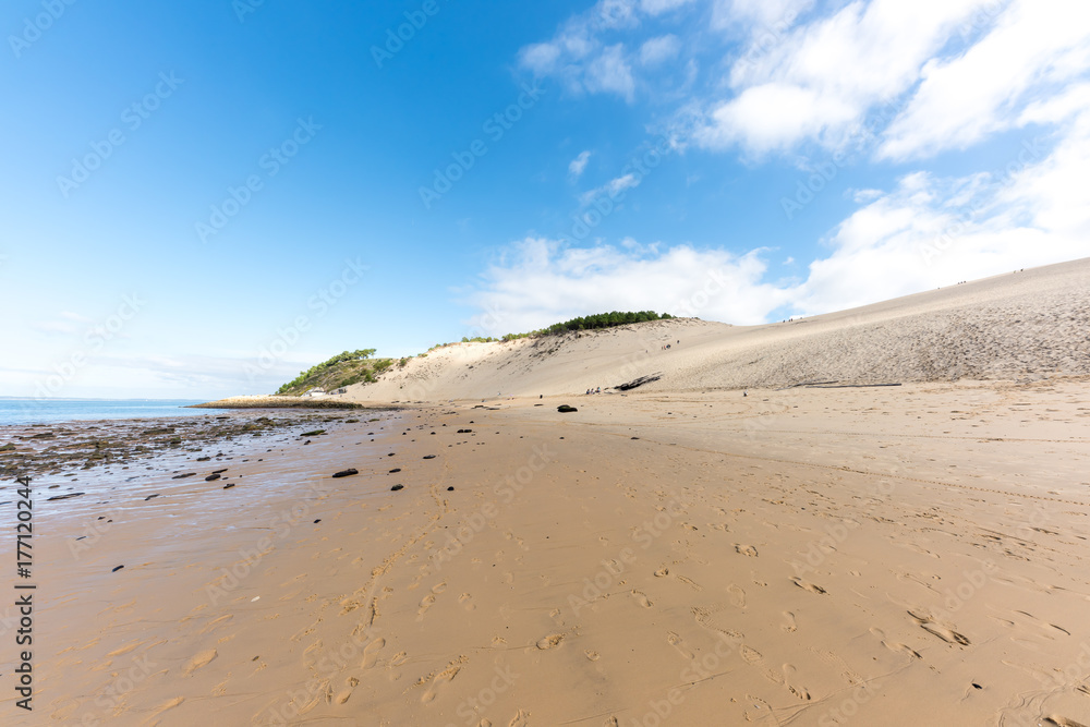 Dune du Pyla (Bassin d'Arcachon, France), la plage Dune du Pyla (Bassin d'Arcachon, France), la plage