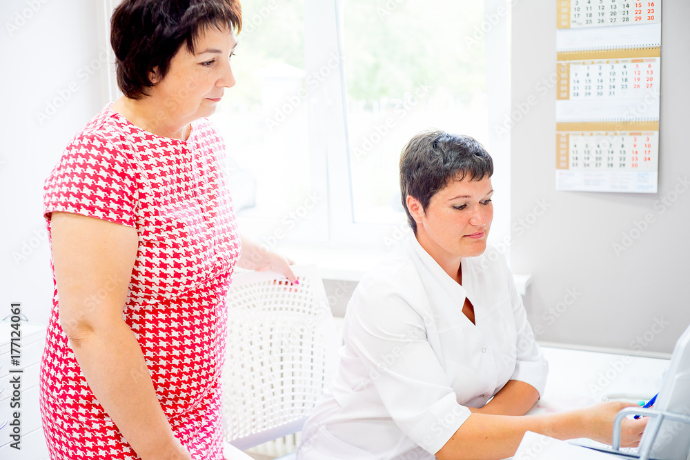 Fototapeta premium People on docor appointment