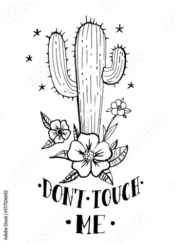 Cactus with flowers