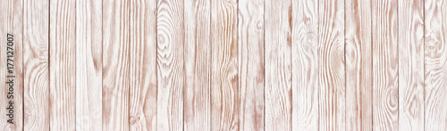 White wood texture, panoramic wooden table background for layout