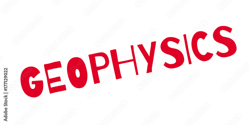 Geophysics rubber stamp. Grunge design with dust scratches. Effects can be easily removed for a clean, crisp look. Color is easily changed. Geophysics rubber stamp. Grunge design with dust scratches. Effects can be easily removed for a clean, crisp look. Color is easily changed.