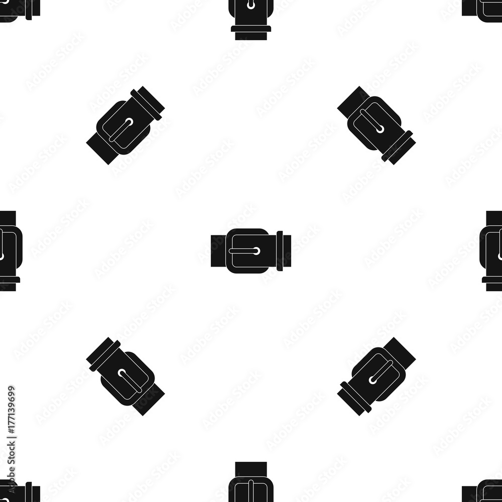 Elegant leather trousers belt pattern seamless black Elegant leather trousers belt pattern seamless black