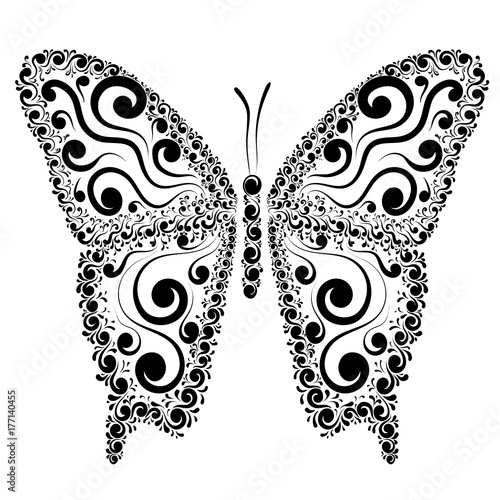 decorative butterfly illustration