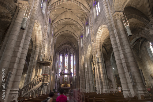 The Saint-Salvi Collegiate Church in Albi, France. A World Heritage Site since 2010.