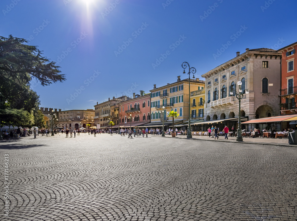 Piazza Bra Square, Verona