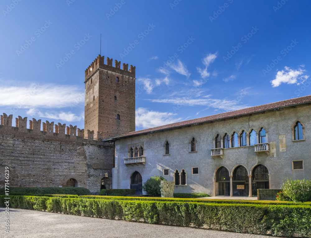 Castelvecchio in Verona, Italy