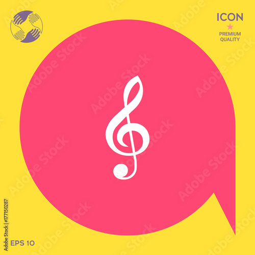 Treble clef icon